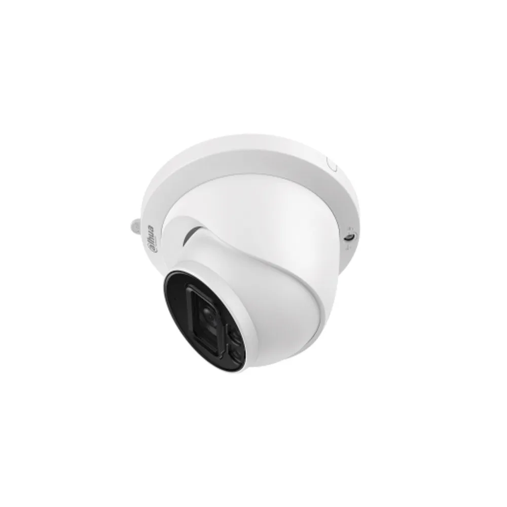 Camera supraveghere IP Dome cu iluminare duala Dahua WizSense IPC-HDW2649TM-S-IL, 6 MP, 2.8 mm, IR/Lumina alba 30 m, microfon, slot card, PoE