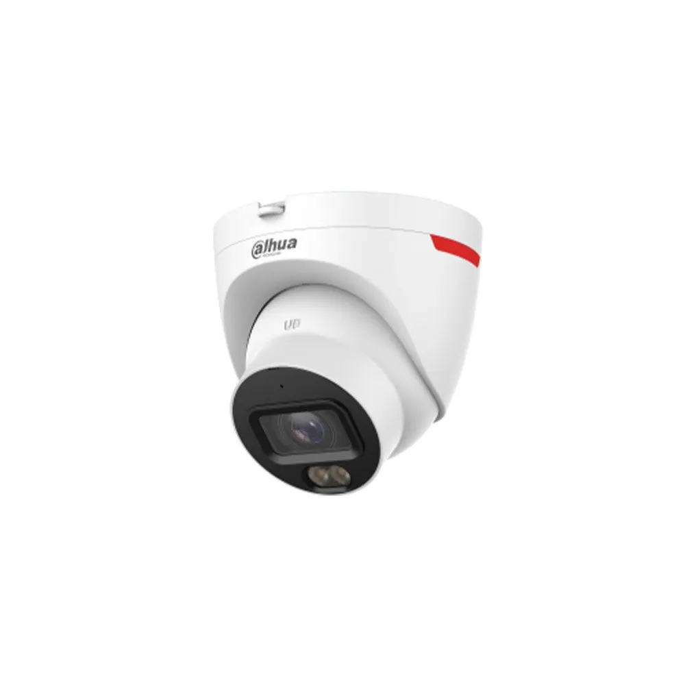 Camera supraveghere IP Dome Dahua WizSense DH-IPC-HDW2849T-S-PRO, 8 MP, 3.6 mm, Full-Color, IR 30 m, microfon, slot card, PoE