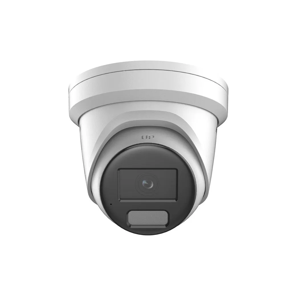 Camera supraveghere IP Dome Hikvision AcuSense DarkFighter DS-2CD2346G2H-IU(2.8MM)(EF), 4 MP, 2.8 mm, IR 30 m, microfon, slot card, PoE, detectare miscare