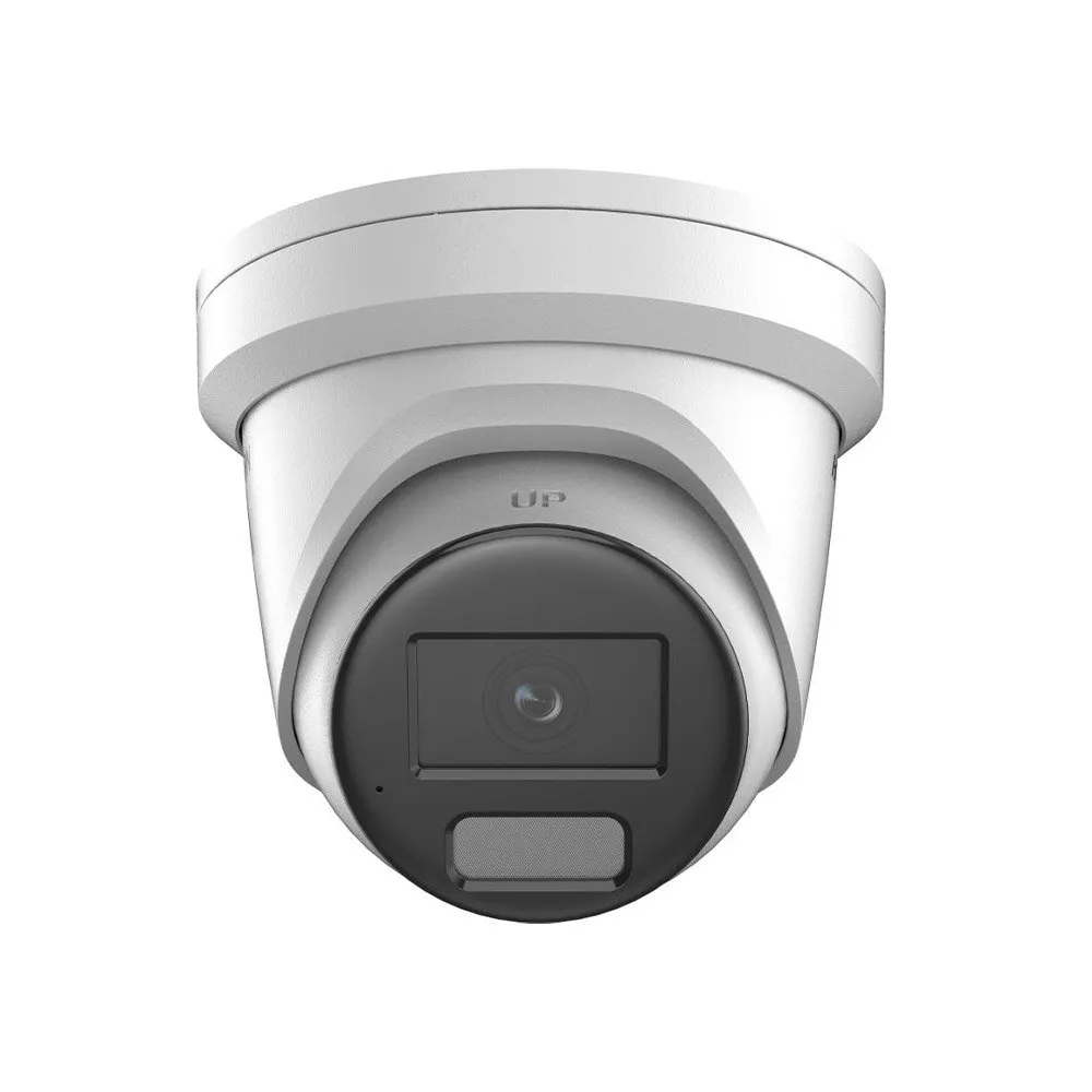 Camera supraveghere IP Dome Hikvision AcuSense DS-2CD2386G2H-IU(EF), 8 MP, 2.8 mm, IR 30 m, microfon, slot card, PoE