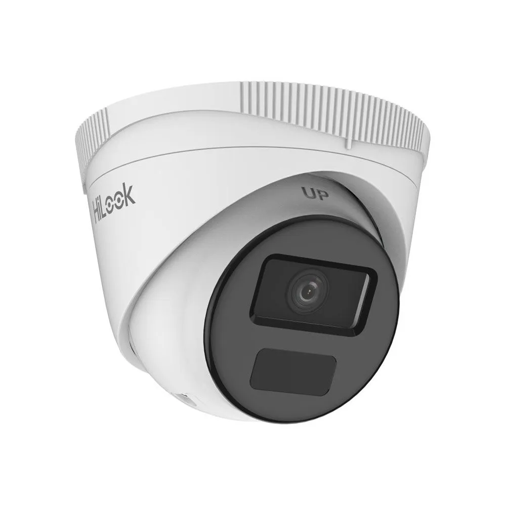 Camera supraveghere IP Dome HikVision HiLook IPC-T241H-C, 4 MP, 2.8 mm, IR 20 m, detectie miscare, PoE