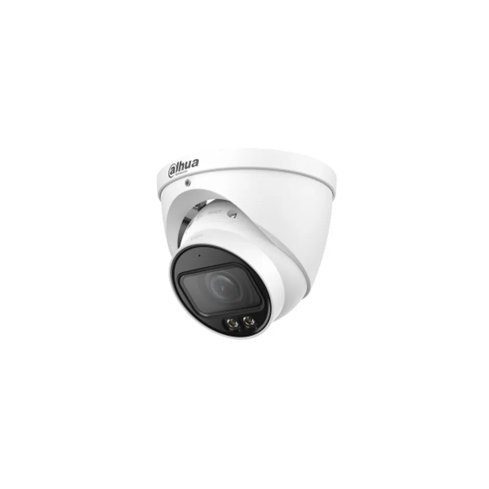Camera supraveghere IP Dome motorizata cu iluminare duala  Dahua WizSense AcuPick IPC-HDW3649T-ZS-IL, 6 MP, 2.7–13.5 mm, IR/lumina calda 50 m, microfon, slot card, PoE