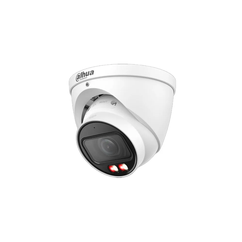 Camera supraveghere IP Dome cu iluminare duala Dahua Full Color WizSense IPC-HDW2649T-ZS-IL, 6 MP, 2.7-13.5 mm, IR/lumina alba 40 m, microfon, slot card, PoE