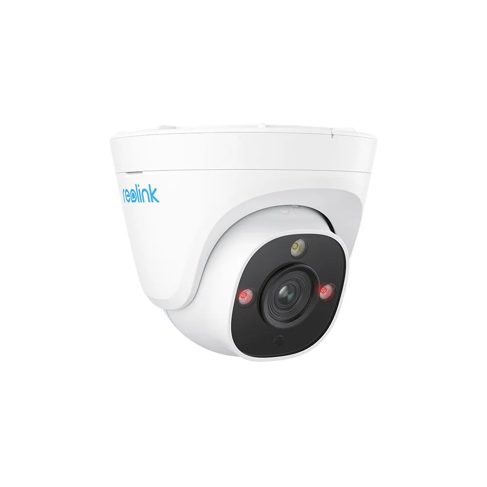 Camera supraveghere IP Dome Reolink RLC-820A P334, 4K, IR 30 m, 4 mm, microfon, detectie persoane/vehicule, slot card, spotlight