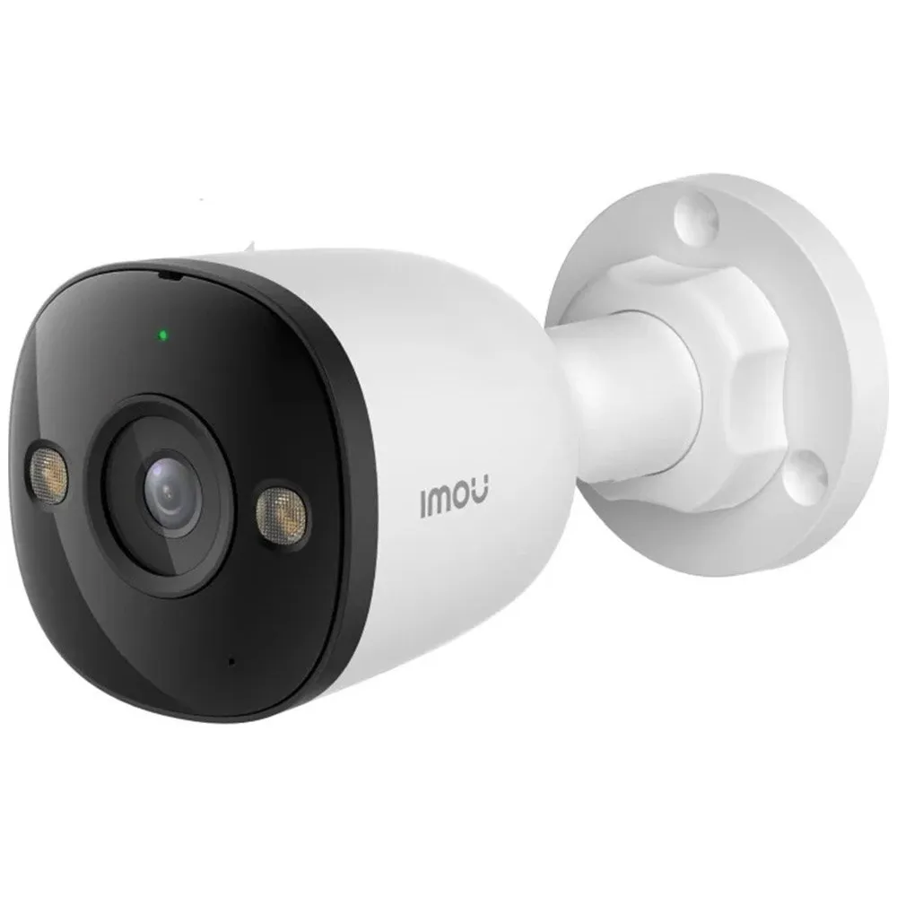 Camera supraveghere IP exterior Imou PS3E Active Deterrence IPC-PS3EP-8Q0, 8 MP, 2.8 mm, IR 30 m, smart night vision, microfon si difuzor, slot card, sirena, AIgo Play, detectie om/vehicul, always on record, PoE