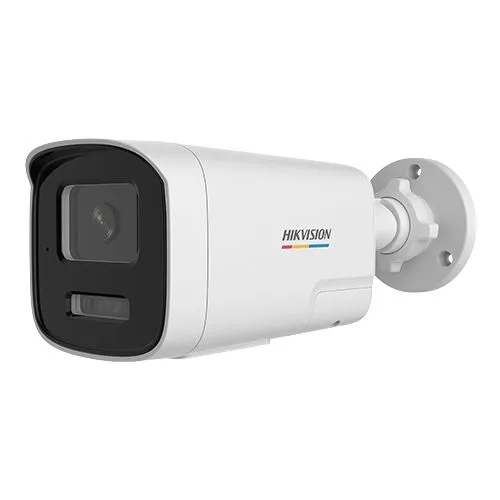 Camera Supraveghere IP Hikvision, 2MP, ColorVu, DualLight, Audio, Alarma Audio + Stroboscop, PoE, Exterior, IP67, DS-2CD1T27G2H-LIUF-SL