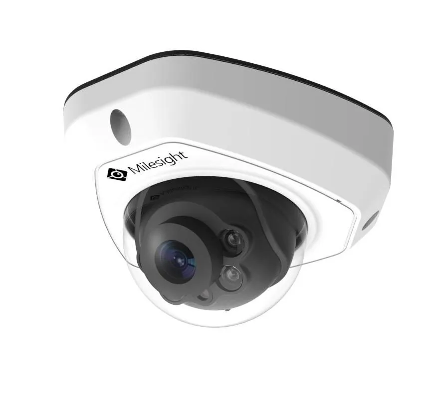 Camera supraveghere IP Mini Dome 5MP IR 30M lentila 2.8mm microfon card Milesight Technology - MS-C5373-PD