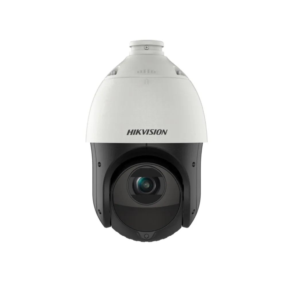 Camera supraveghere IP Speed Dome PTZ Hikvision Acusense DS-2DE4215IW-DET5, 2 MP, IR 100 m, 5-75 mm, slot card, PoE, protectie perimetrala, zoom 15x
