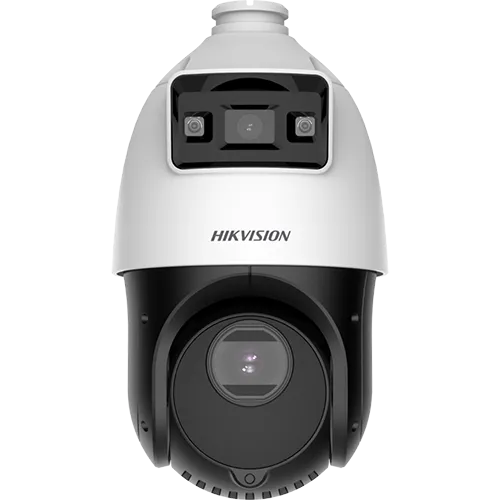 Camera supraveghere IP, TandemVu, DarkFighter si ColorVu, , 4MP, lentila 2.8mm SI 4.8~72mm, 15X, WL 30m, IR 100m, Audio, Alarma, PoE+, IP66 - HIKVISION DS-2SE4C415MWG-E14F0