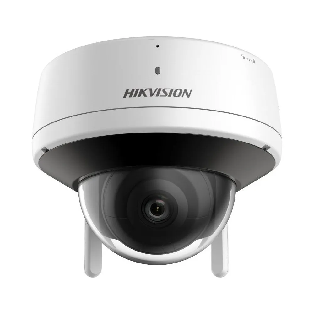 Camera supraveghere IP WiFi exterior Dome Hikvison DS-2CV2121G2-IDW2E, 2 MP, 2.8 mm, IR 30 m, slot card, microfon si difuzor