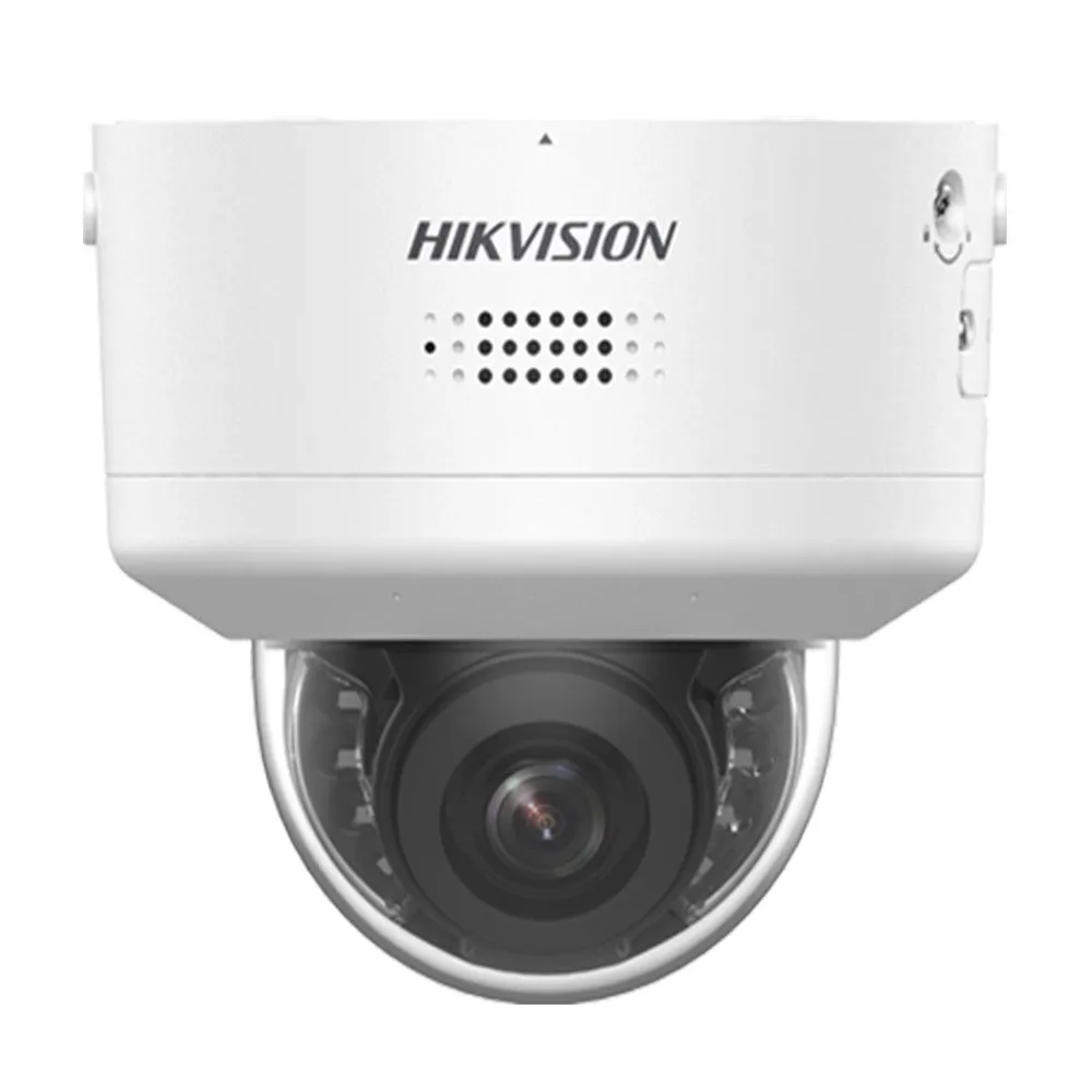 Camera supraveghere rotativa IP Speed Dome PTRZ Hikvision DarkFighter DS-2CD2746G2H-IPTRZS2U/SL, 4 MP, IR 40 m, 2.8 - 12 mm, slot card, microfon dual si difuzor, PoE, sirena, lumina stroboscopica
