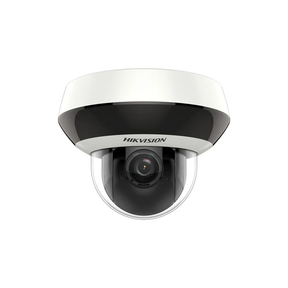 Camera supraveghere rotativa IP WiFi Speed Dome PTZ Hikvision DarkFighter DS-2DE2A204IW-DE3W, 2 MP, 2.8 - 12 mm, IR 20 m, PoE, slot card, microfon