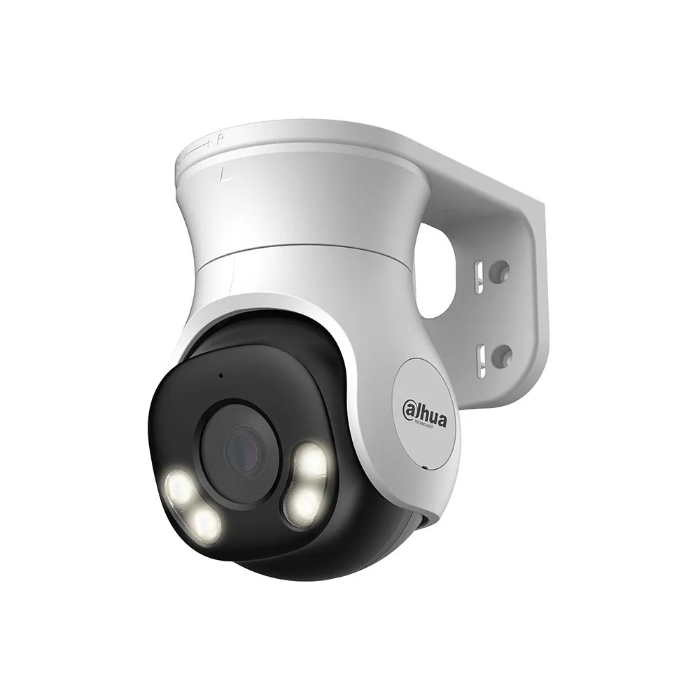 Camera supraveghere Speed Dome Dahua Full Color HAC-PT1239A-A-LED-S2, 2MP, 2.8 mm, lumina alba 40m, microfon, instalare rapida