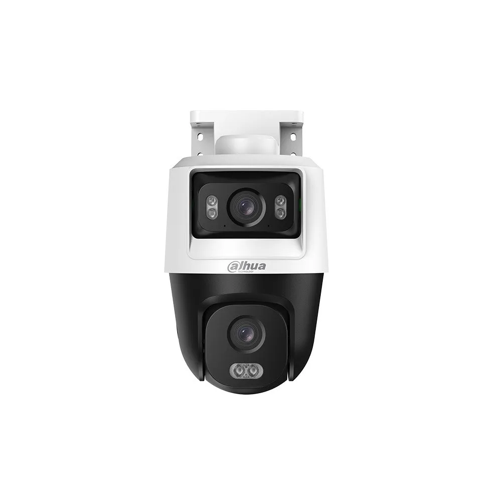 Camera supraveghere Speed Dome PT cu lentila si iluminare duala Dahua HAC-PTS1500C-E2-IL-A, 5 MP, 2.8 - 6 mm, IR/Lumina alba 50 m, auto-tracking, microfon