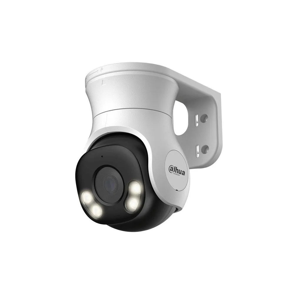Camera supraveghere Speed Dome PT cu iluminare duala Dahua HAC-PT1200A-IL-A-0280B-S6, 2MP, 2.8 mm, IR/lumina alba 40 m, microfon, instalare rapida