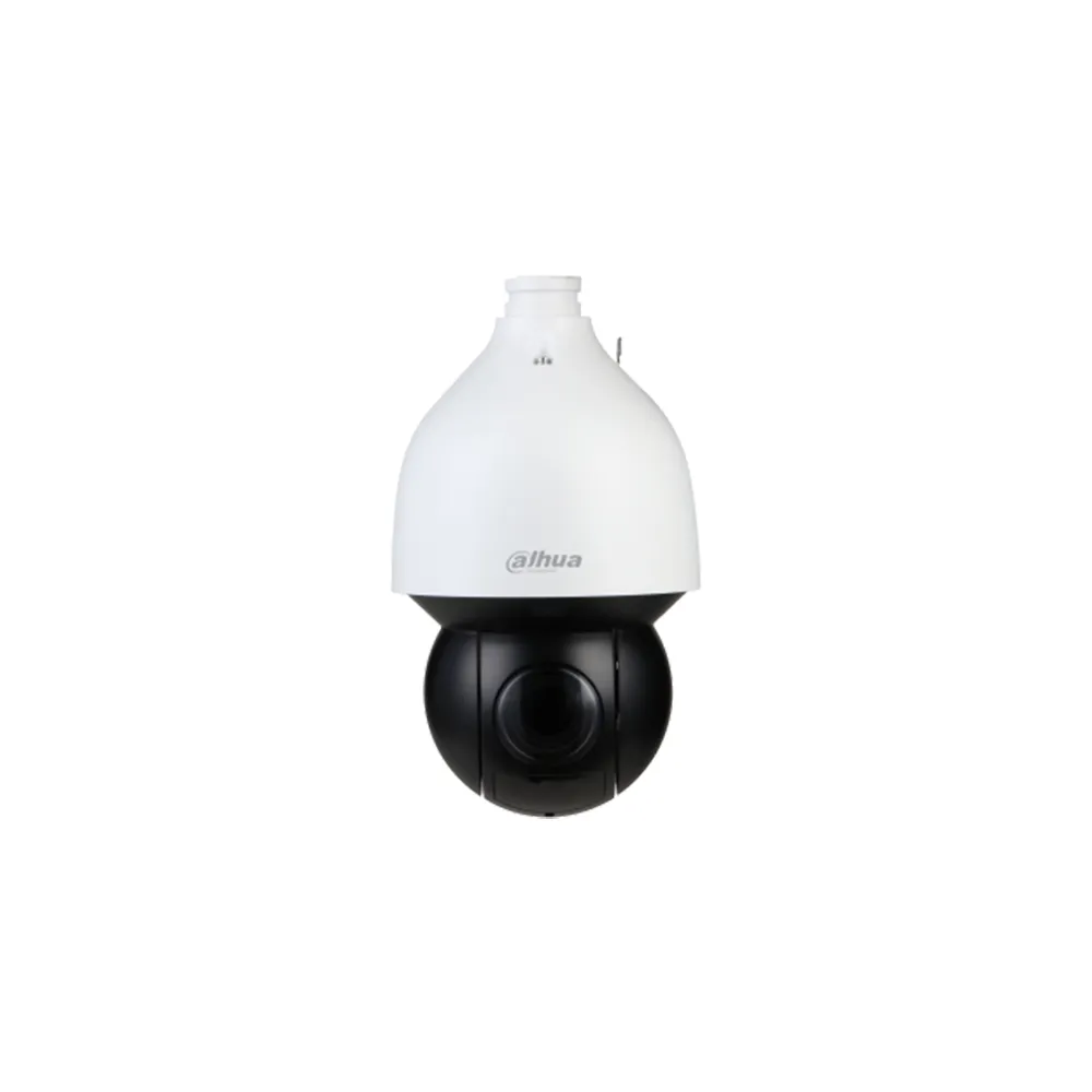 Camera supraveghere rotativa IP Speed Dome PTZ Starlight Dahua WizSense Starlight SD5A825GA-HNR, 8 MP, 5.4 - 135 mm, IR 150 m, 25x, auto tracking, SMD 4.0, slot card, PoE+, suport perete inclus