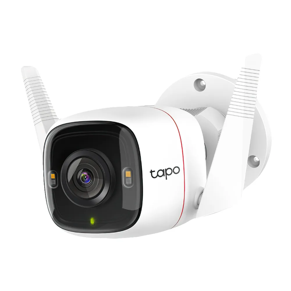 Camera supraveghere WiFi TP-Link Tapo C320WS, 4MP, IR, 3.2mm, Detectie inteligenta, microfon, difuzor, slot card