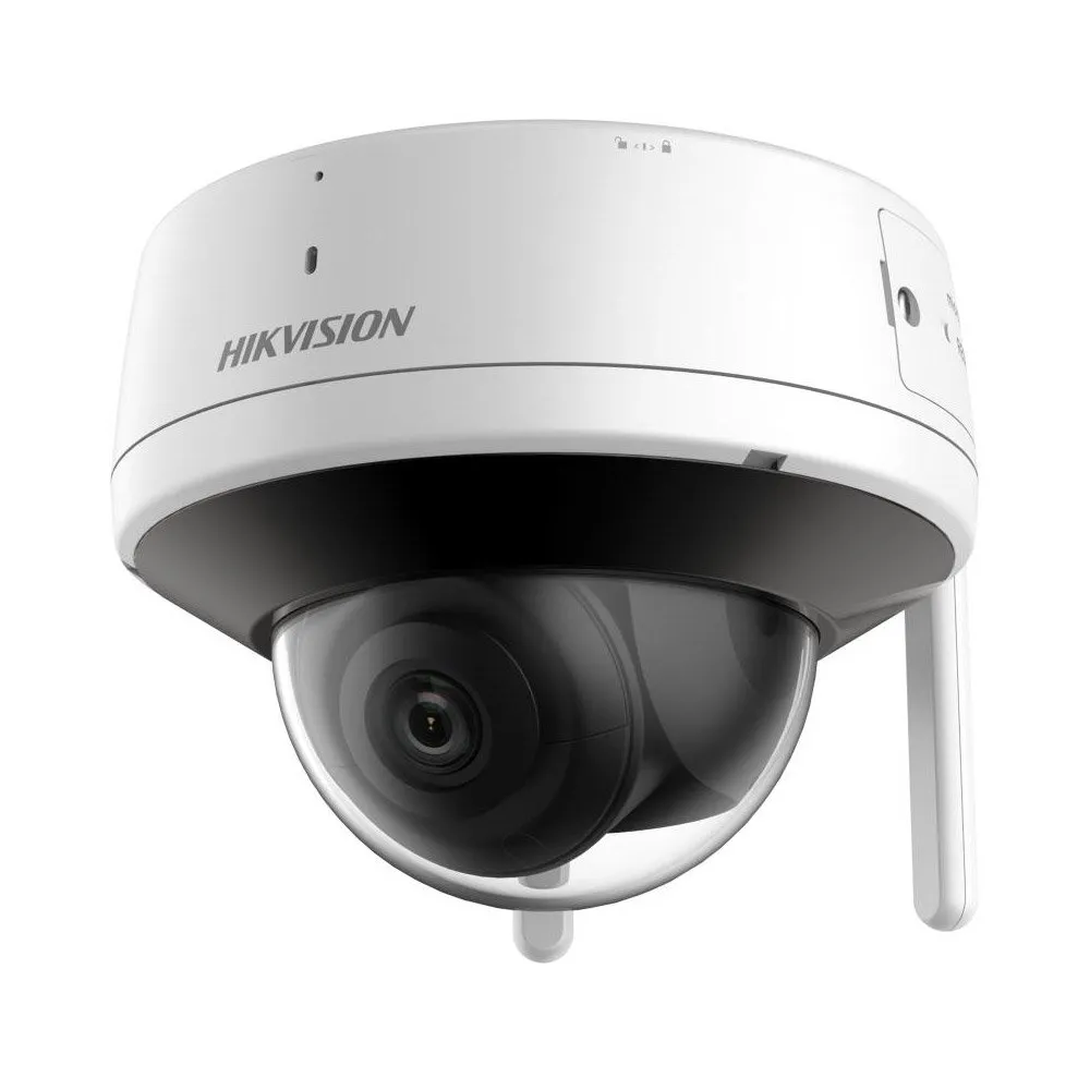 Camera supraveghere wireless IP Dome  HikVision DS-2CV2141G2-IDW(2.8MM)(W), 4 MP, 2.8 mm, IR 30 m, microfon, difuzor, slot card