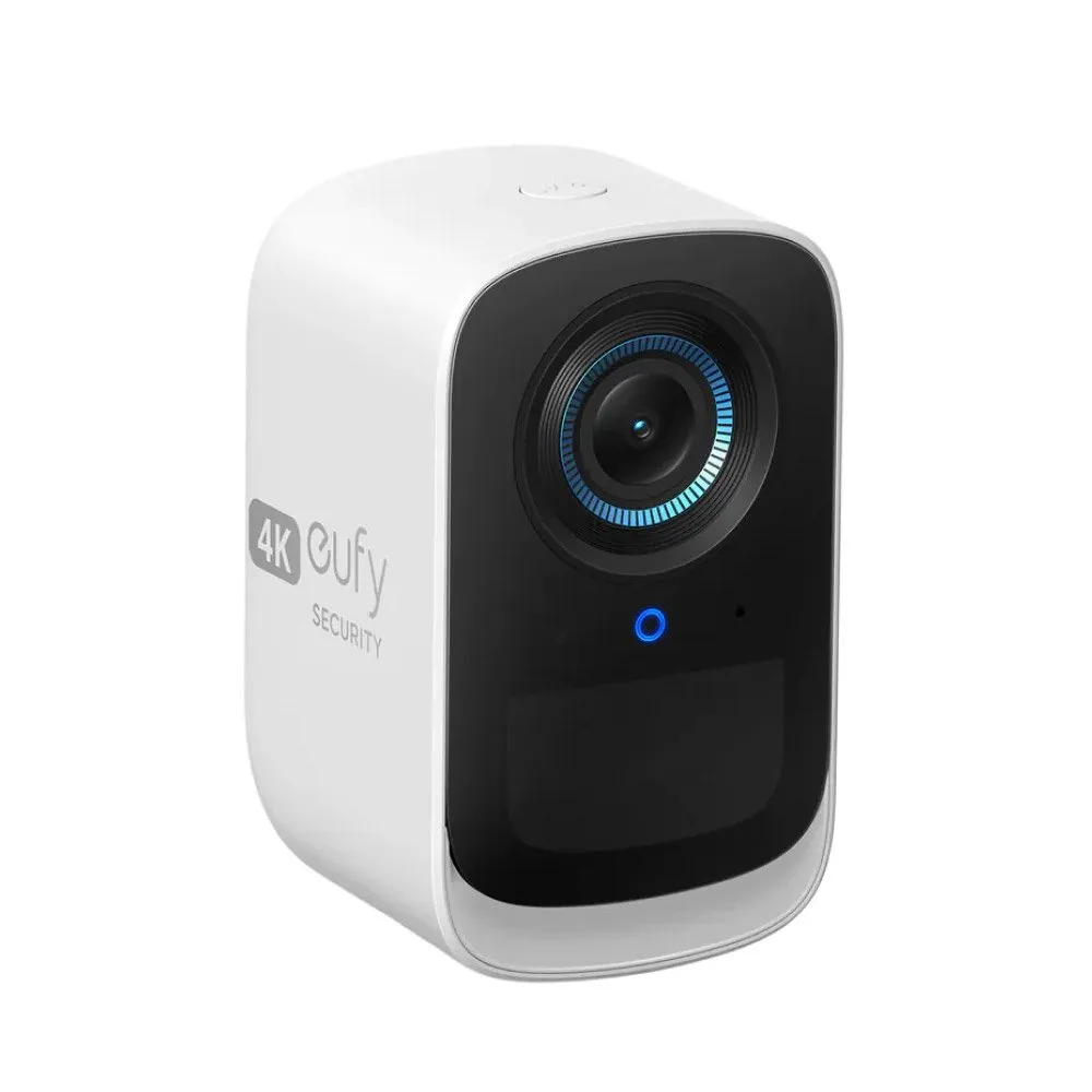 Camera supraveghere wireless IP WiFi Eufy S300, 8 MP, IR / lumina alba 9 m, microfon si difuzor, detectie oameni / vehicule / animale
