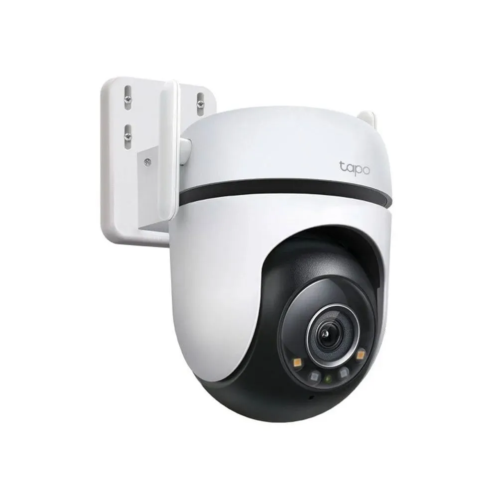 Camera supraveghere wireless IP WiFi PT TP-LINK TAPO Full Color C520WS, 4 MP, IR/lumina alba 30 m, microfon si difuzor, slot card, control prin aplicatie, Auto-Tracking