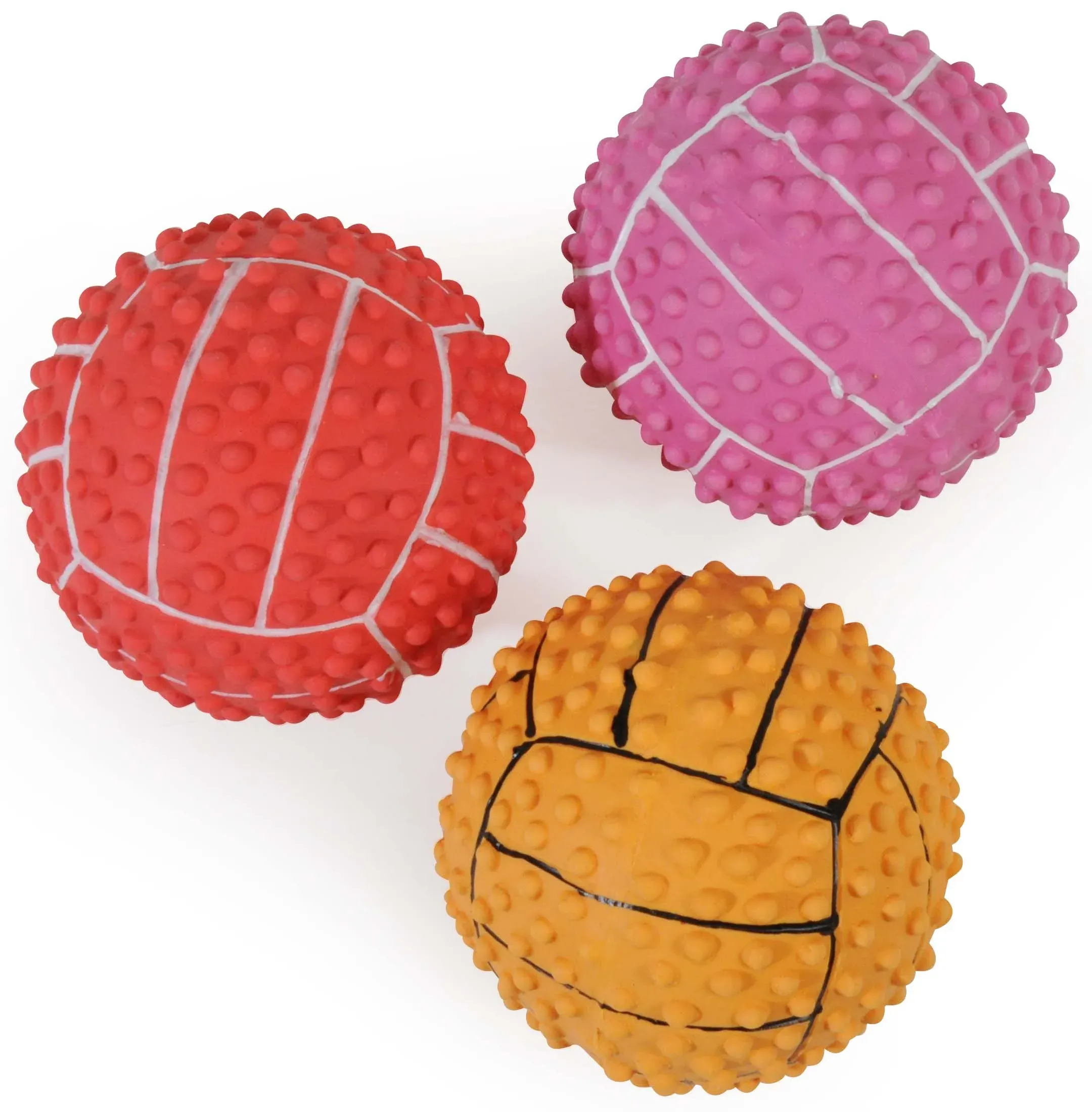 CAMON Jucărie pentru câini Minge baschet 9,5cm, diverse culori