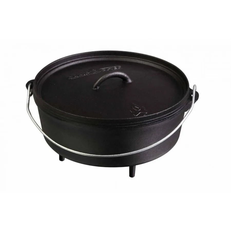 Camp&nbsp;Chef Ceaun din fonta cu capac - cuptor olandez Camp Chef 25,4 cm 3,8 litri CC-SDO10
