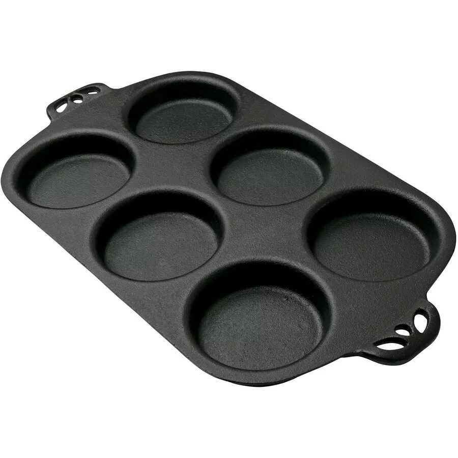 Camp&nbsp;Chef Tava din fonta pentru copt briose 40 x 23 x 2,5 cm Camp Chef CC-CIGT6