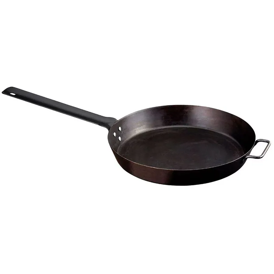 Camp&nbsp;Chef Tigaie adanca rotunda din otel carbon Paella Lumberjack cu maner 50 cm Camp Chef CC-SLJ20