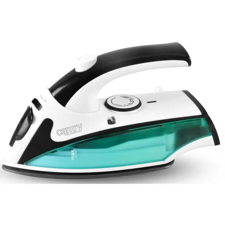 CAMRY Fier de calcat, Camry CR5024, Teflon, 840W, Alb/Verde