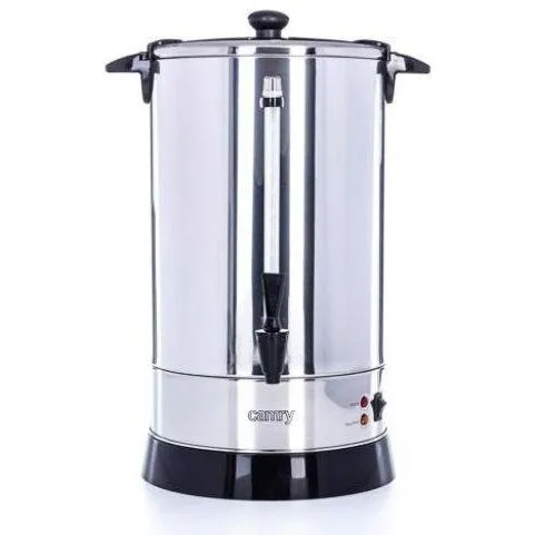 CAMRY Fierbator de apa Camry Premium CR 1259, capacitate 20 L, 1650 W, Negru/Argintiu