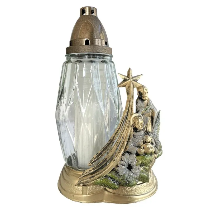 Candela Alba de Craciun cu Nasterea Domnului, Stea, 33 Ore