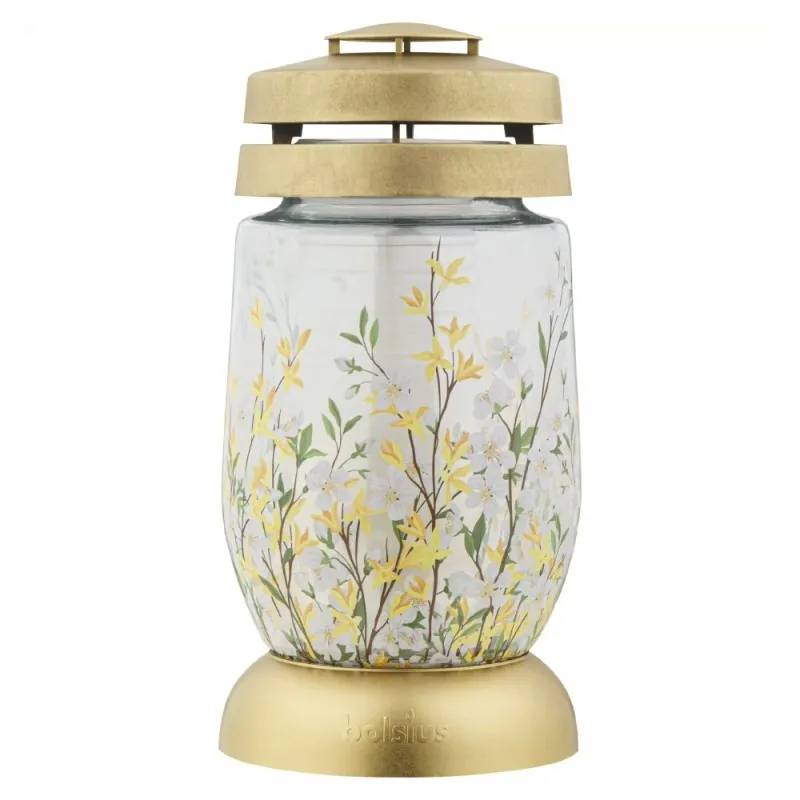 Candela Bolsius din Sticla 3 l Forsitia, Copacul de Aur