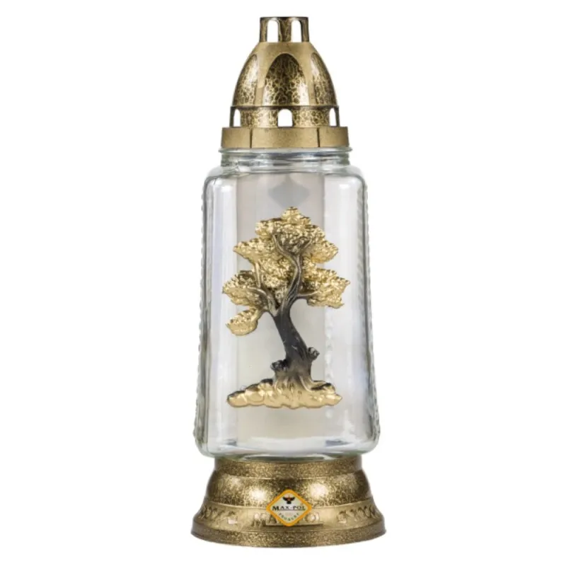 Candela din Sticla Copacul Vietii Max-Pol, 42 Ore