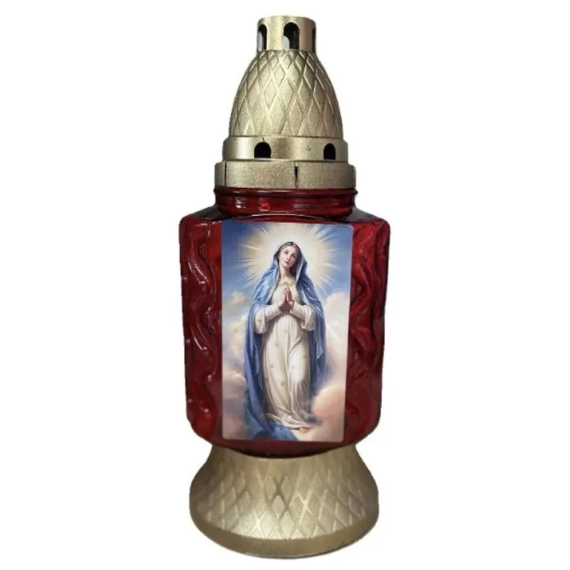 Candela Sticla, Model Maica Domnului