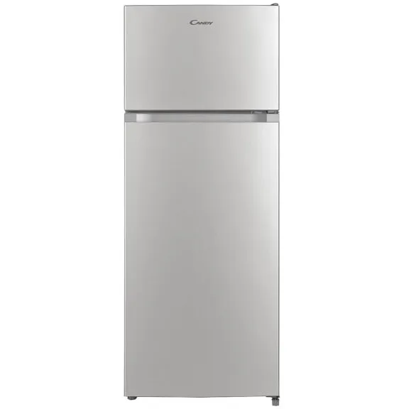 CANDY Frigider cu doua usi Candy CDG1S514ES, 211 L, H 143 cm, Clasa E, Argintiu