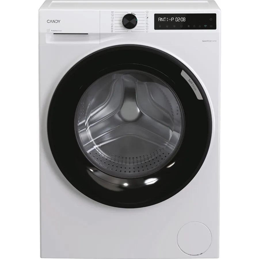 CANDY Masina de spalat cu incarcare frontala Candy ProWash 500, clasa energetica A-20%, 12 kg, 1400 rpm, 16 programe, motor inverter, Wi-Fi, Alb