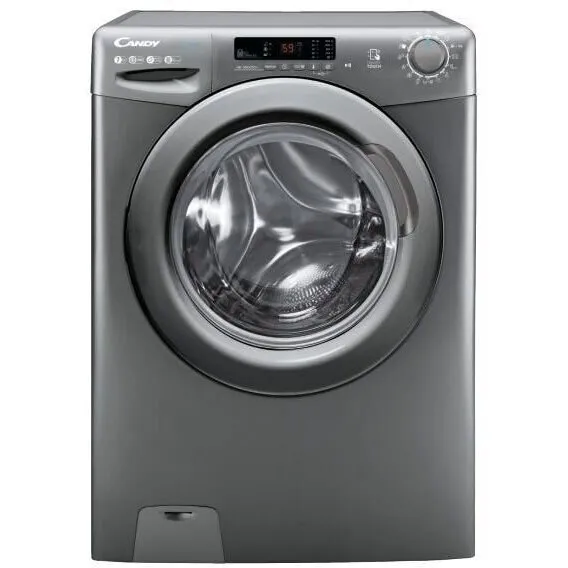 CANDY Masina de spalat rufe Candy Smart Pro CS 1272DRRE/1-S, incarcare frontala, 7 kg, 1200 rpm, Clasa D, Gri