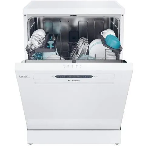 CANDY Masina de spalat vase independenta CANDY Rapido CF 3E9E0W, 13 seturi, 5 programe, 60 cm, Clasa E, alb