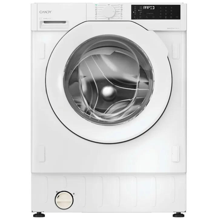CANDY Masina incorporabila de spalat Candy BC4S69M6D8J-S, 9 kg, clasa A, 1600 rpm, Motor Inverter, WiFi/hOn app, Steam, Mix Power Systems