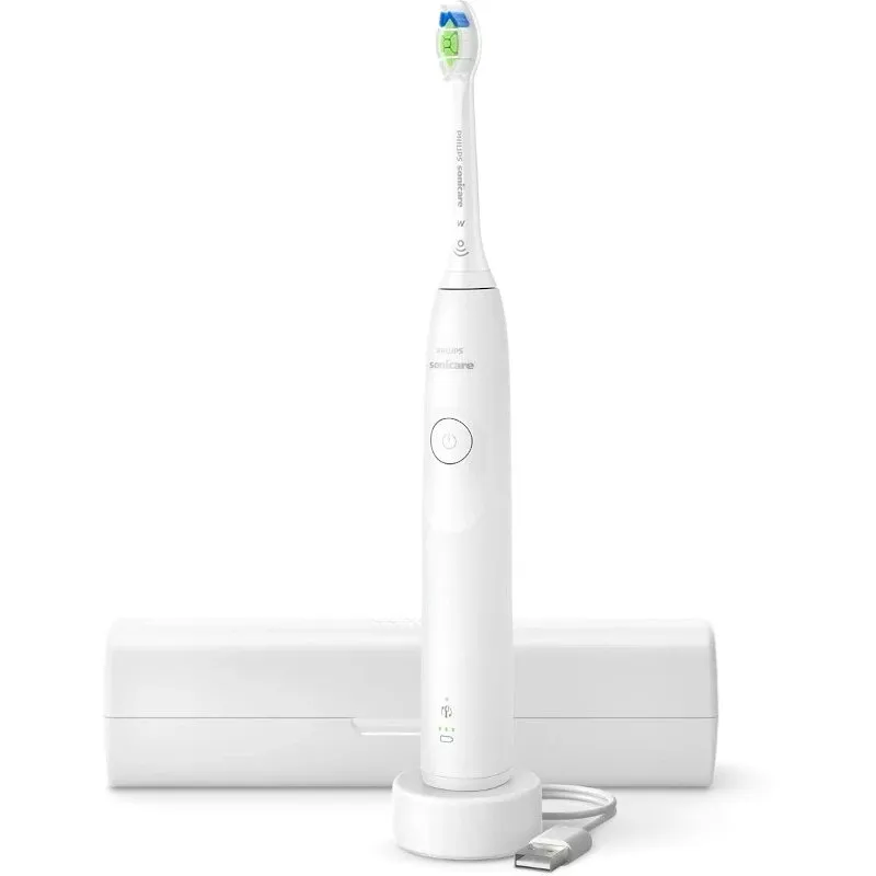CANDY Periuta de dinti electrica PHILIPS Sonicare 5300 HX7108/02, 62000 miscari/minut, 1 program, 1 capat, Alb