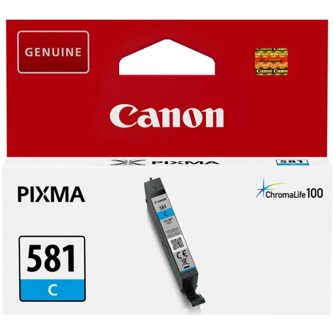 Canon CARTUS CYAN CLI-581C ORIGINAL CANON PIXMA TS6150