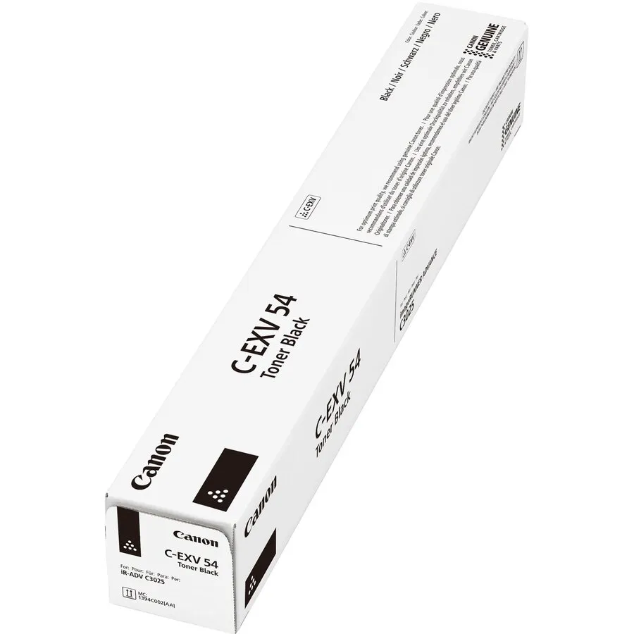 Canon CARTUS TONER BLACK C-EXV54BK 15,5K ORIGINAL CANON IR C3025