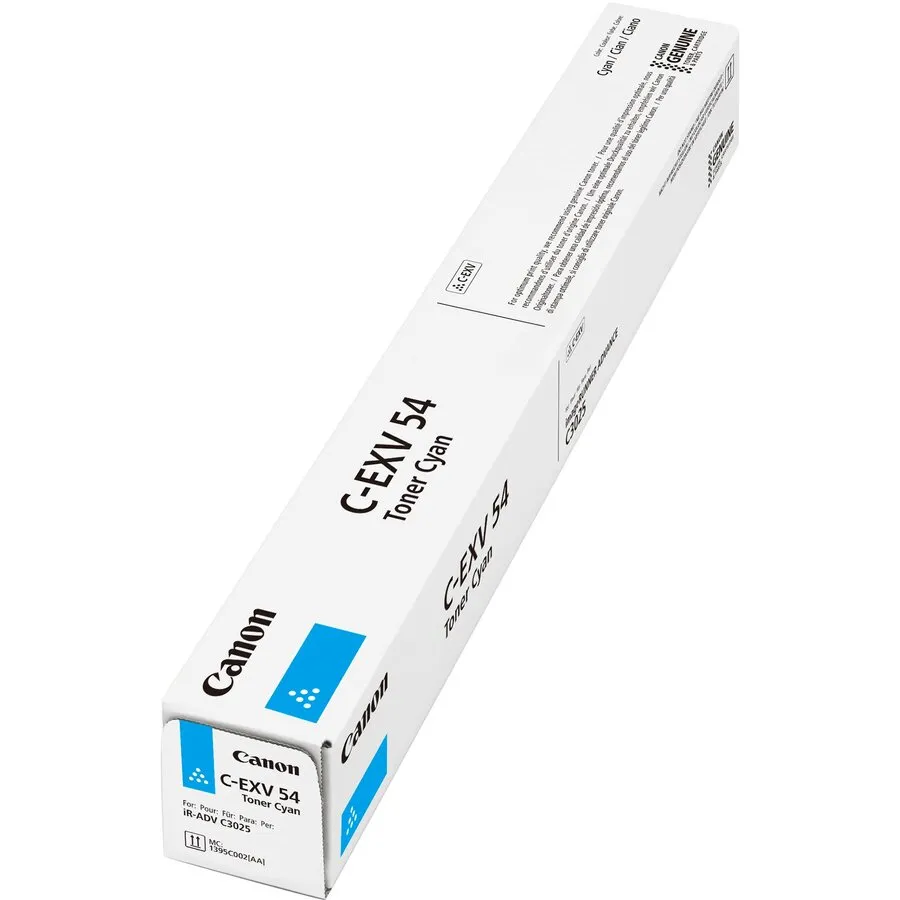 Canon CARTUS TONER CYAN C-EXV54C 8,5K ORIGINAL CANON IR C3025