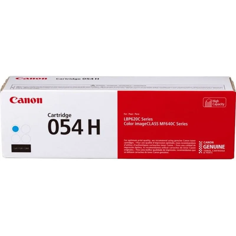 Canon CARTUS TONER CYAN CRG054HC 2.3K ORIGINAL CANON MF645CX