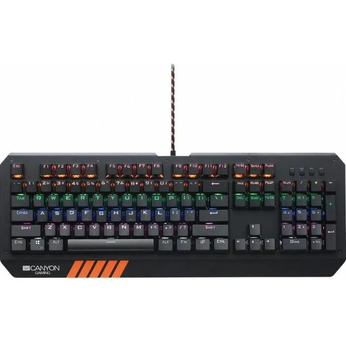 Canyon Tastatura gaming CANYON CND-SKB6-US Hazard, 104 taste mecanice