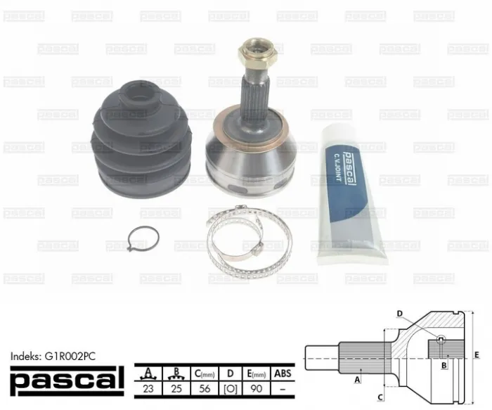 Cap planetara spre roata (23z 25z 56mm) RENAULT 18, 18 VARIABLE, 20, 21, 25, 30, ESPACE I, ESPACE II, FUEGO 1.4-2.8 intre 1977-1996