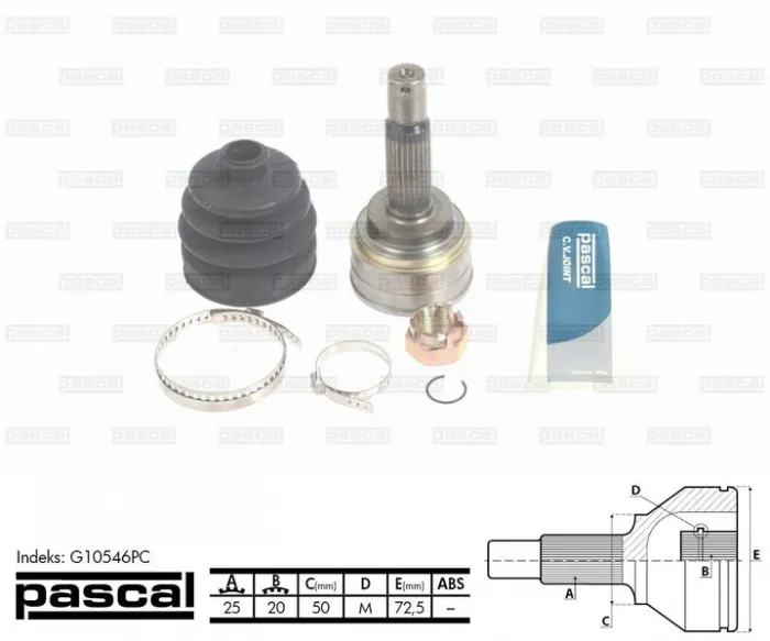 Cap planetara spre roata (25z 20z 50mm) HYUNDAI ATOS 1.1 intre 2003-2008