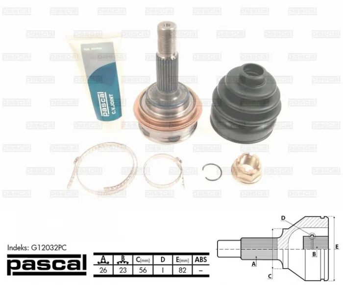 Cap planetara spre roata (26z 23z 56mm) TOYOTA CARINA E, CARINA II, CELICA, COROLLA, YARIS 1.3-2.0D intre 1983-2011