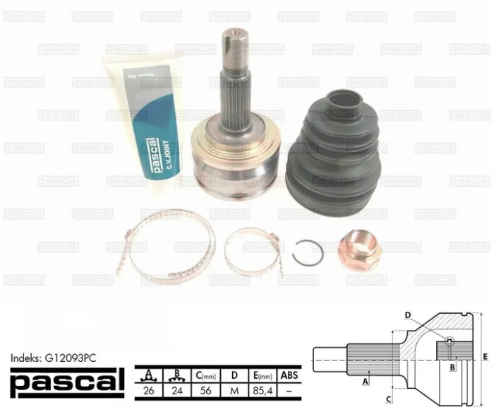 Cap planetara spre roata (26z 24z 56mm) TOYOTA YARIS 1.4D intre 2005-2012