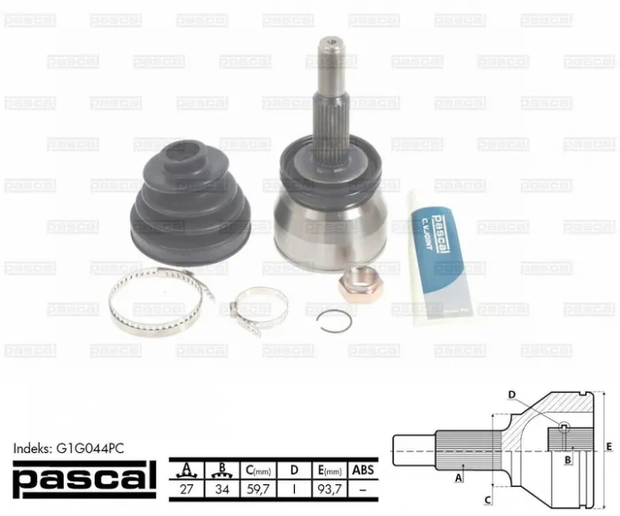 Cap planetara spre roata (27z 34z 59,7mm) FORD USA EXPLORER 4.0 5.0 intre 1993-2002